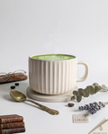 The Ribbed Matcha Mug