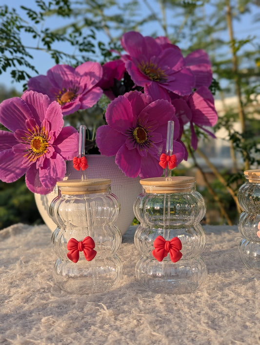 Ruby Bow Tumbler