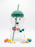 Mint Bear Glass Tumbler